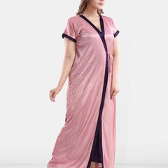 Be You Satin Maxi Nightdress With Robe