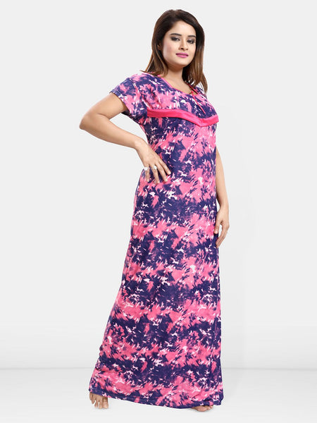 Be You Printed Maternity Maxi Nightdress