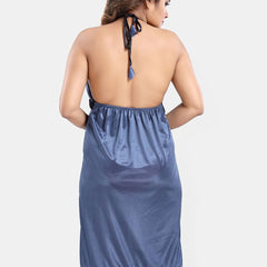 Be You Satin Wrap Nightdress With Robe
