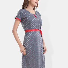 Be You Ethnic Motifs Printed T Shirt Nightdress