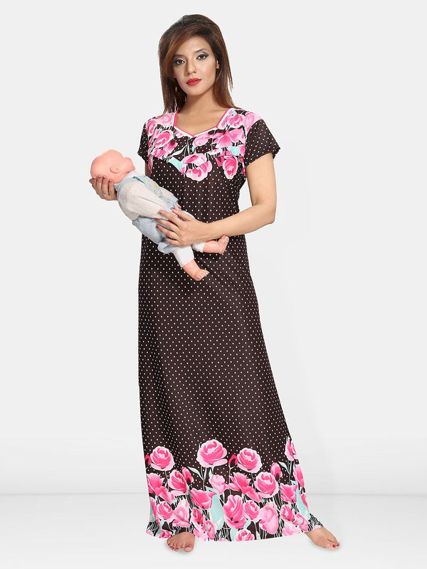 Be You Printed Maxi Nightdress Pack Of 2