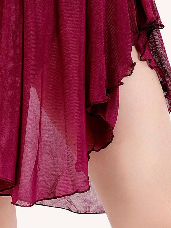Be You Shoulder Straps Net Baby Doll