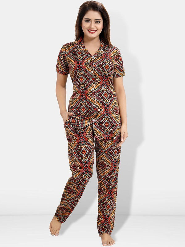 Be You Women Printed Night suit