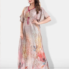 Be You Printed Maxi Kaftan Nightdress