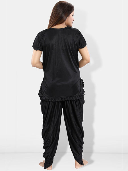 Be You Satin Top & Pyjamas Night suit