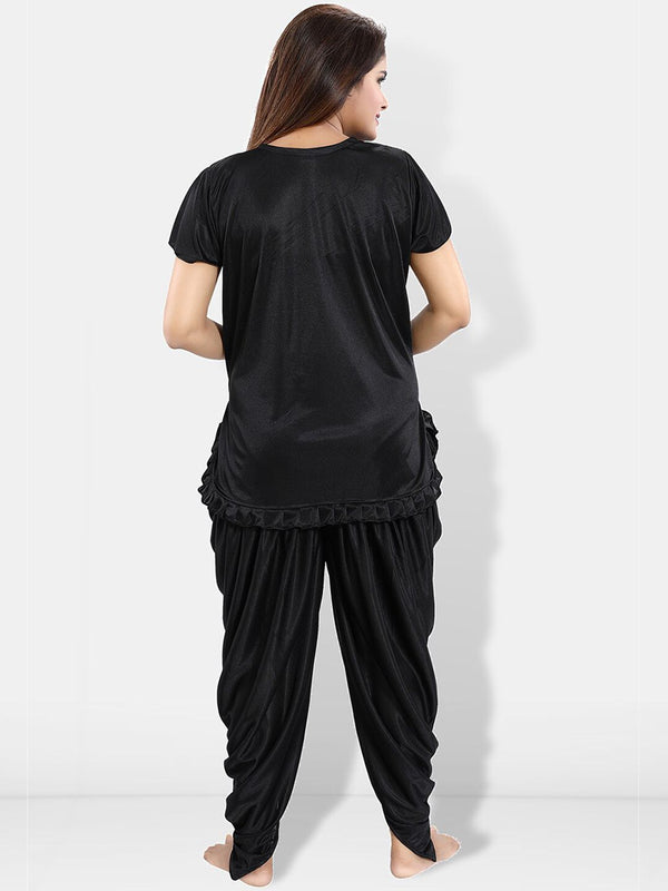 Be You Satin Top & Pyjamas Night suit