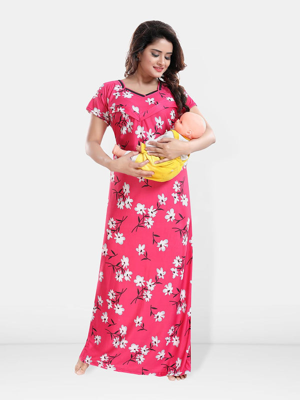 Be You Printed Maxi Nightdress