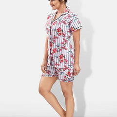 Be You Floral Printed Night Suit