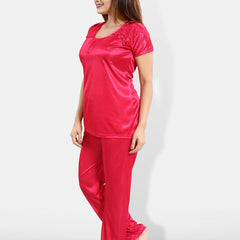 Be You 6 Piece Satin Maxi Nightdress