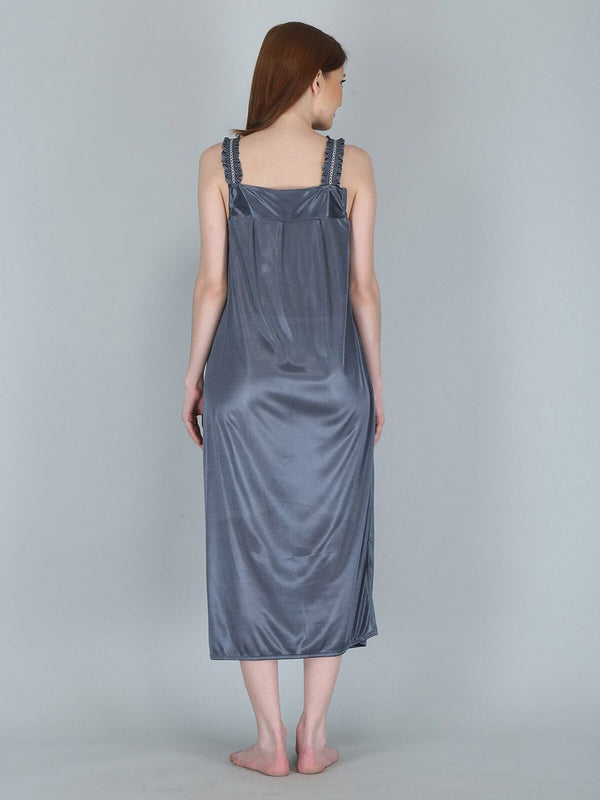 Be You Grey Maxi Nightdress