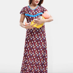 Be You Printed Maxi Nightdress