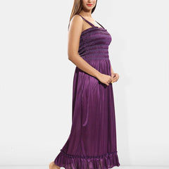 Be You Self Design Shoulder Strap Nightdress