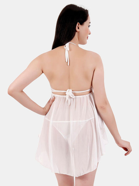 Be You Shoulder Straps Net Baby Doll