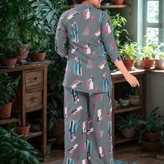 Be You Printed Top & Trousers Co-Ords