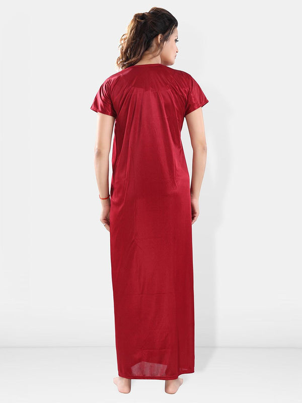 Be You Satin Maxi Nightdress With Robe