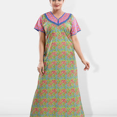 Be You Floral Printed Maxi Nightdress