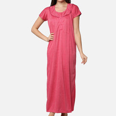 Be You Striped Maternity Maxi Nightdress