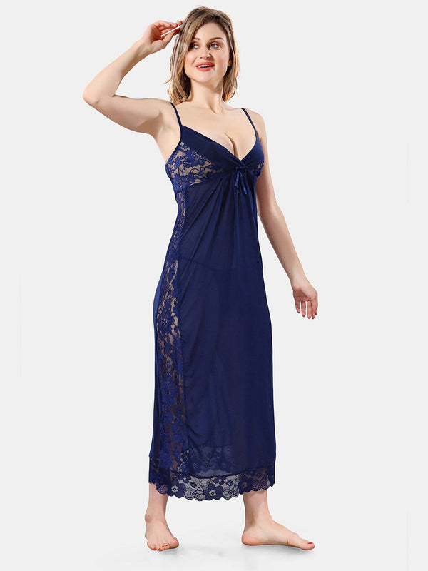Be You Self Design Shoulder Straps Net Baby Doll