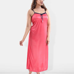 Be You V-Neck Satin Maxi Nightdress with Robe