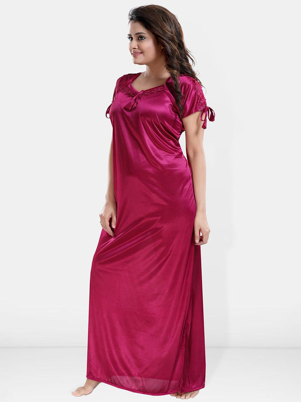 Be You Satin Maxi Nightdress