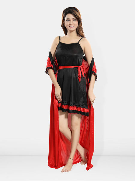 Be You Shoulder Strap Satin Nightdress