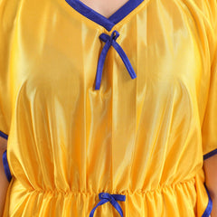 Be You V-Neck Satin Maxi Kaftan Nightdress