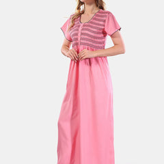 Be You Smocking Maxi Nightdress