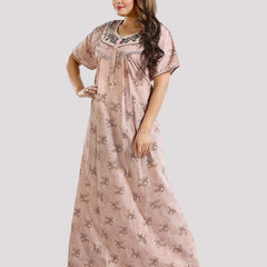 Be You Floral Printed Maxi Nightdress