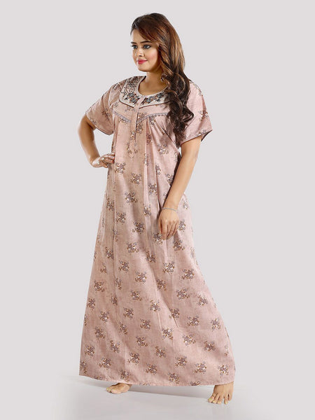 Be You Floral Printed Maxi Nightdress