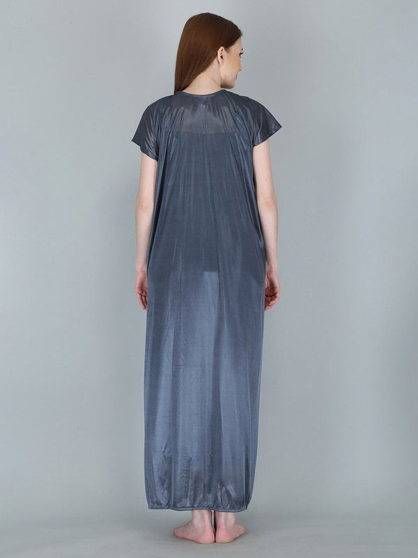 Be You Grey Maxi Nightdress