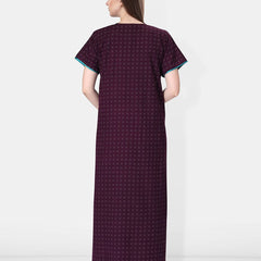 Be You Embroidered Maxi Nightdress