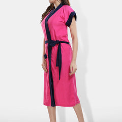Be You Women Cotton Anti-bacterial Super Soft Bath Robe With Belt