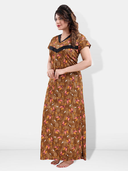 Be You Floral Printed Maxi Maternity Nightdress