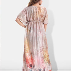 Be You Printed Maxi Kaftan Nightdress