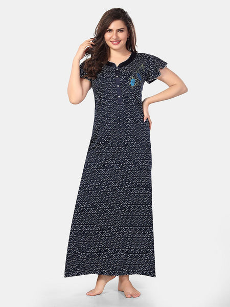 Be You Printed Maxi Nightdress