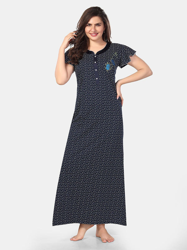 Be You Printed Maxi Nightdress