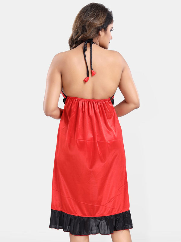 Be You Satin Wrap Nightdress With Robe