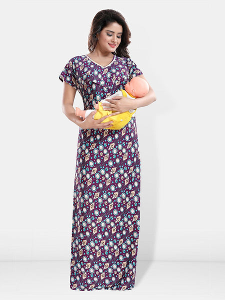 Be You Printed Maxi Nightdress Pack Of 2