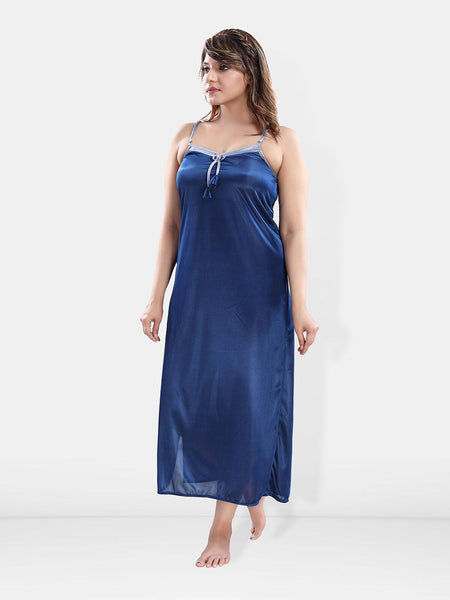 Be You Satin Maxi Nightdress With Robe