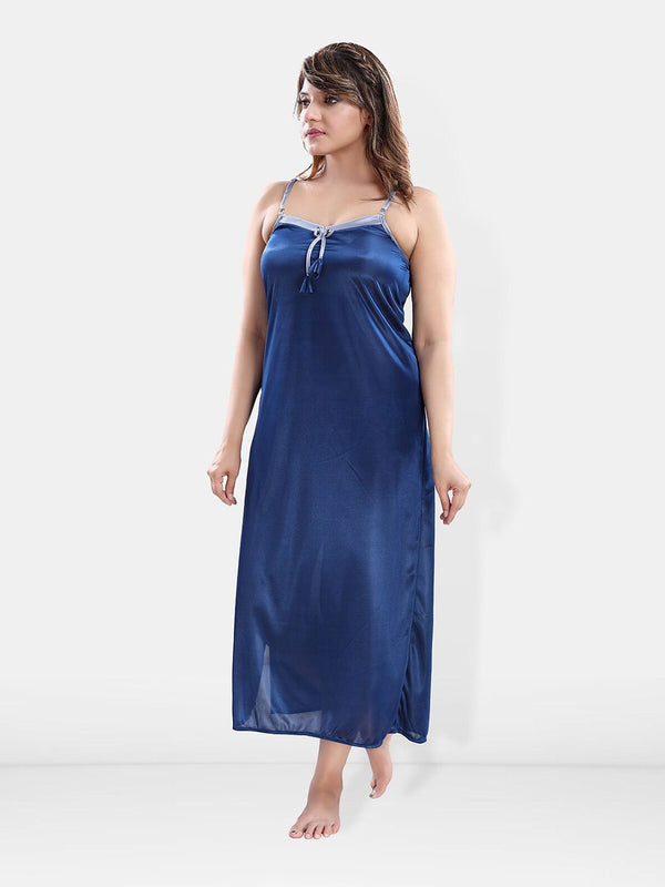 Be You Satin Maxi Nightdress With Robe