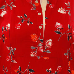 Be You Floral Printed Maternity Kurta