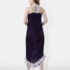 Be You Shoulder Straps Satin Maxi Nightdress