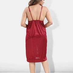 Be You Maroon Nightdress