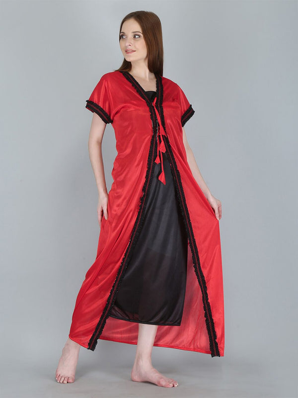 Be You Red Maxi Nightdress