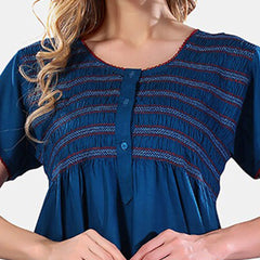 Be You Round Neck Maxi Nightdress