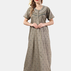 Be You Floral Printed Maxi Nightdress