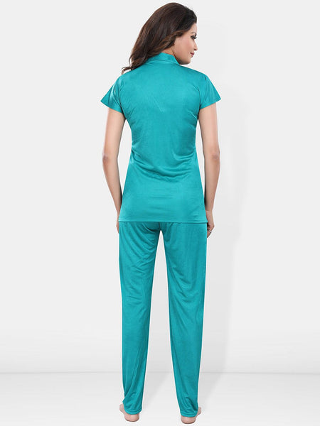 Be You Satin Shirt & Lounge Pant Night Suit