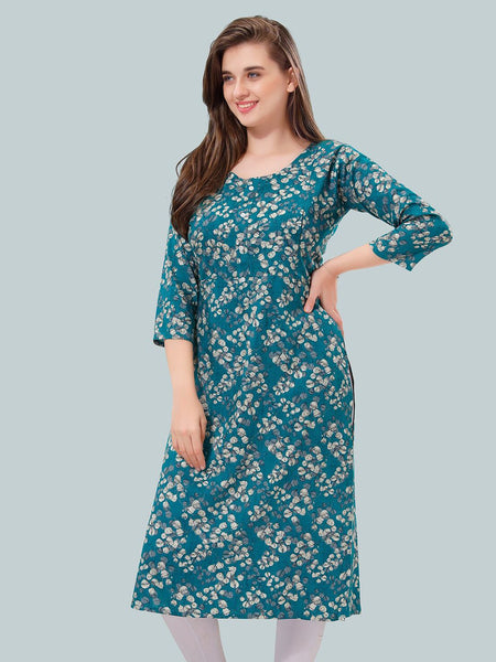 Be You Women Floral Printed Maternity Kurta