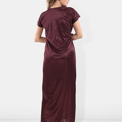 Be You Satin Maxi Nightdress With Robe