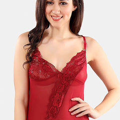 Be You Net Baby Doll With High-Low